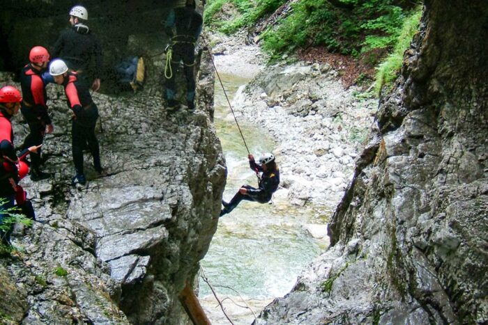 Canyoning Silbersee – Bild 4