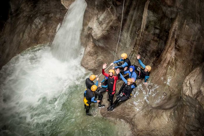 Canyoning Seisenbergklamm – Bild 2