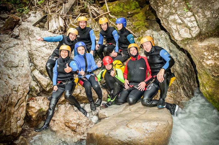 Canyoning Seisenbergklamm – Bild 5