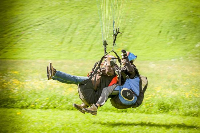 Tandem Paragleiten – Bild 5