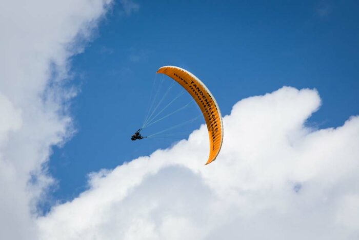 Tandem Paragleiten