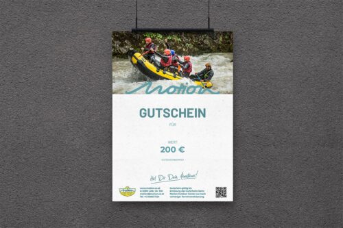 Gutschein 200 € Motion Outdoor Lofer